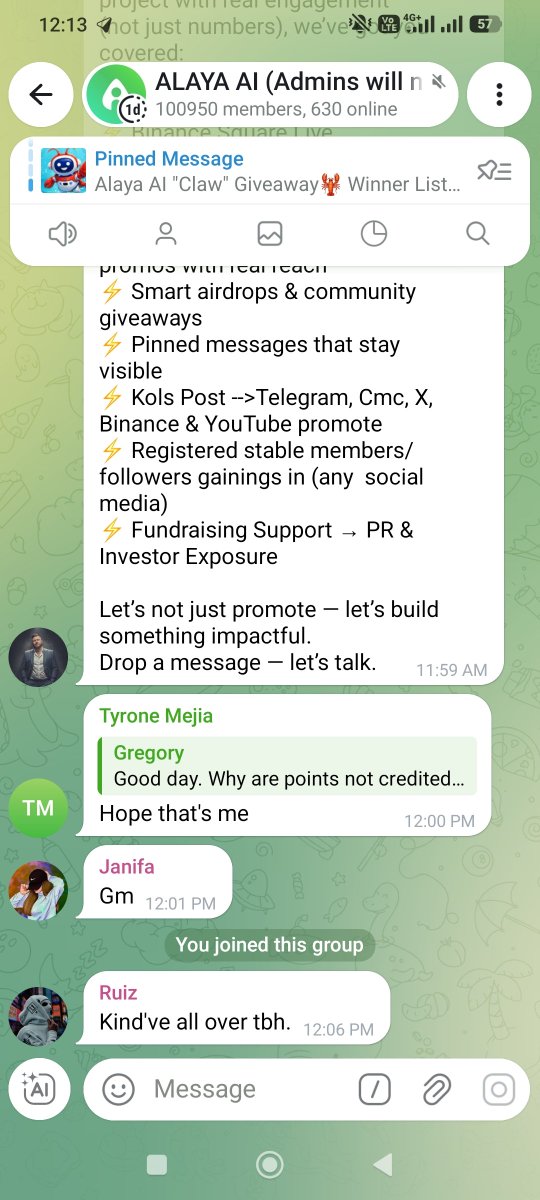 Sojol124's tweet photo. Summer Rush, let's go! 🧊🔥
Every task is a new opportunity to learn, grow, and maybe grab a win. Staying active until the finish! 💚🚀
@Alaya_AI #SummerRush #AlayaAI https://t.co/vaDcAheU4u