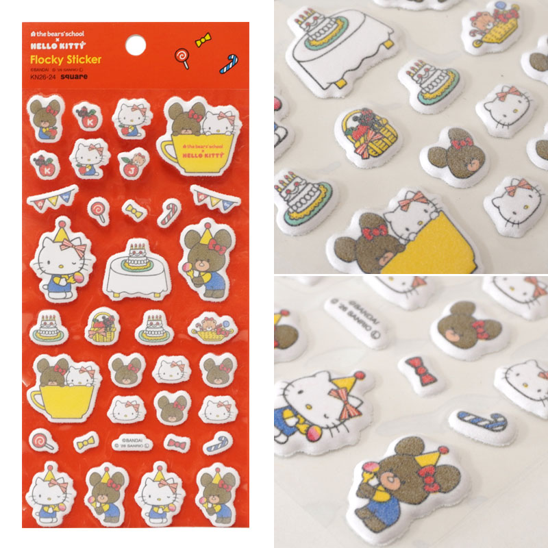bearsschoolshop's tweet photo. ジャッキーのおみせの中のひとの想像以上に可愛い～！！

先日ご案内しましたジャッキーとキティのコラボ。
ステーショナリーが追加されて、可愛さもマシマシです。
いま人気のシールに加えてシール帳も追加されて、人気の予感です。

https://t.co/NPoeI9cjum

#くまのがっこう #ハローキティ #シール https://t.co/cpgVb1j7qP