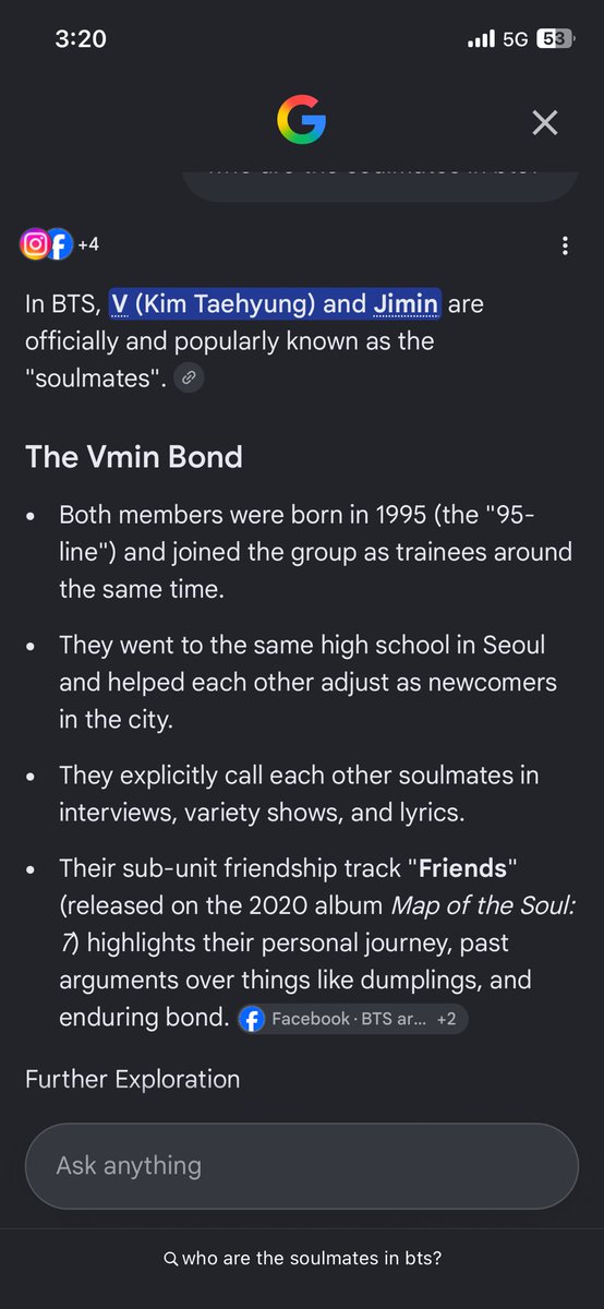 Jixy_Vmin's tweet photo. My favorite thing to search on internet 🥹♥️… #vmin #soulmates #vminisreal https://t.co/wsH3QzSvLI