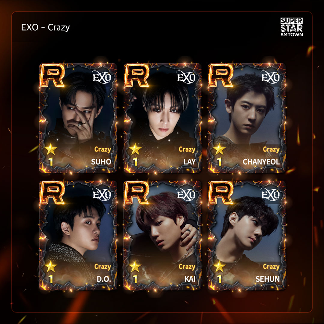 SuperStarSM_twt's tweet photo. [🎹] EXO - Crazy

SONG & PACKAGE & MISSION & EVENT UPDATE!

오만한 착각을 한 죄일까
그 손짓과 시선 사이 🖐🏻👀

SSM 12주년 기념 이벤트 한정테마 업데이트!
지금 바로 슈스엠에서 만나요🩶

🎮 https://t.co/jAnrsQxot4

#SSM_BIRTHDAY_2026
#SUPERSTARSMTOWN #SSM
#슈퍼스타에스엠타운 #슈스엠
#EXO #엑소