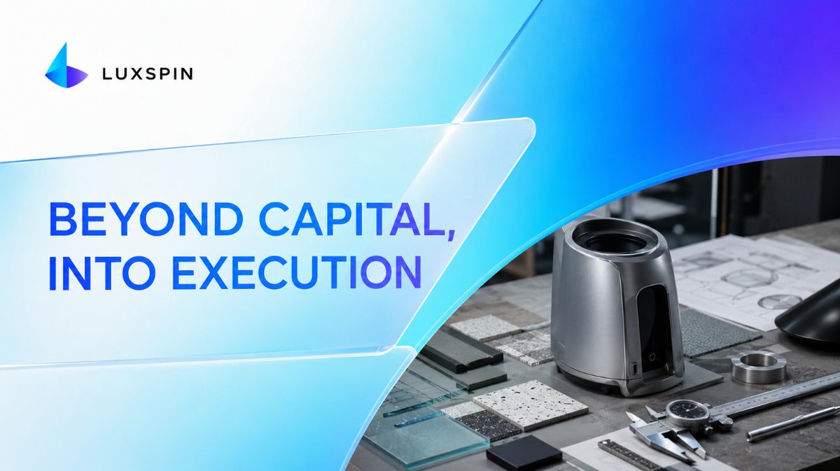 Luxspin_Global's tweet photo. Capital opens possibilities. Execution turns them into businesses.

Founders also need customer access, industry relationships and the discipline to test, adapt and build repeatable operations. #LUXSPIN https://t.co/NrGyZupS9L