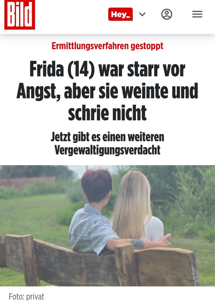 Fred_Flipper's tweet photo. Was ist nur aus unserem Rechtsstaat geworden?

Ein 14-jähriges Mädchen wird in NRW Opfer einer Gruppenvergewaltigung. Das Verfahren gegen drei Beschuldigte wird eingestellt.

Das Verfahren wurde eingestellt, weil sich das Mädchen nicht „wehrte“. Wie kann das sein? https://t.co/EzMsn0bSps