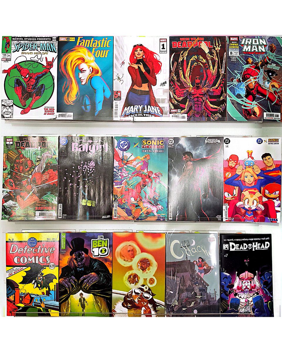 FinalBossComics's tweet photo. #NCBD is the hero of time

🔥 Absolute Green Lantern 17
🔥 Absolute Superman 22
🔥 Batman 12
🔥 Chachu 1
🔥 The Deadman 3
🔥 Endeavour 3
🔥 Mary Jane: Face It, Tiger 1
🔥 Power Rangers: Green 1
🔥 Sight 1
🔥 The Smart Division 1

#Marvel #DCComics #ImageComics #IDW #FinalBoss https://t.co/YxaD82MGdP