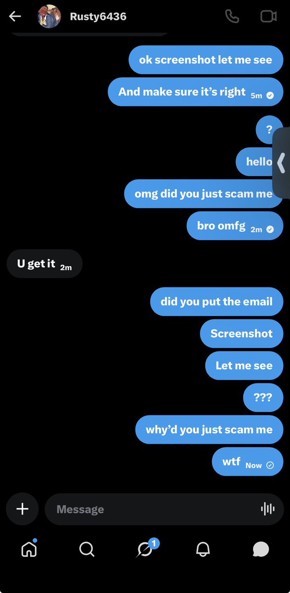 msswetpussc's tweet photo. report @rusty643673889 for scamming!! https://t.co/hyUqaJAnHp