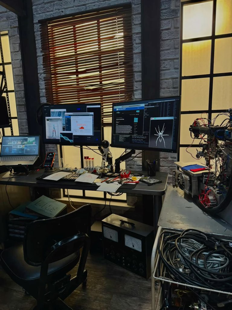 oprydai's tweet photo. peter parker’s hardware bench btw https://t.co/gmUnsi1ZW0