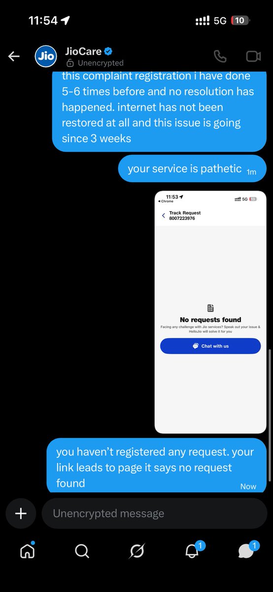 i_sumitd's tweet photo. @JioCare this is reality of jio service @JioCare https://t.co/R8BTPlf3F7