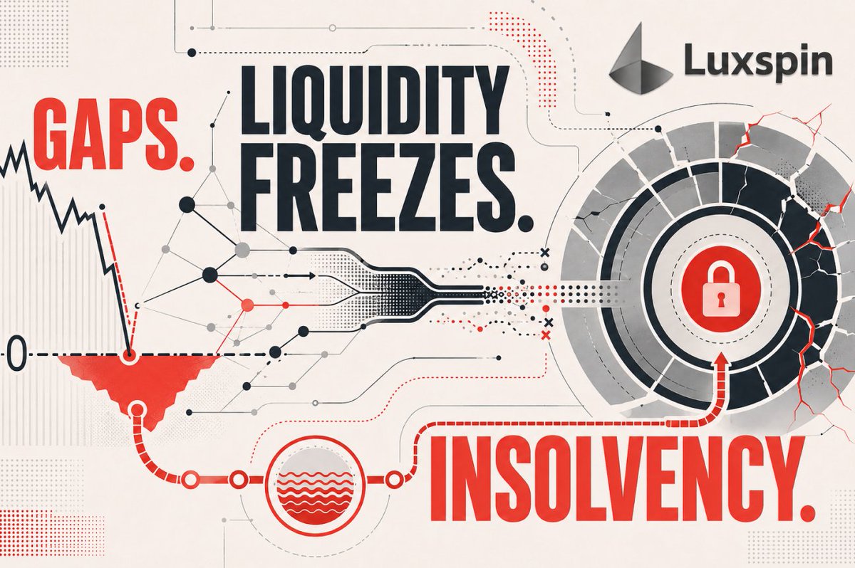 Luxspin_Global's tweet photo. Gaps, Liquidity Freezes, and Insolvency: Luxspin Re-examines the Three-Layer Infrastructure Risks of CFD Platforms #LUXSPIN

https://t.co/EcMuvKtREC https://t.co/thjdJ6l3u0