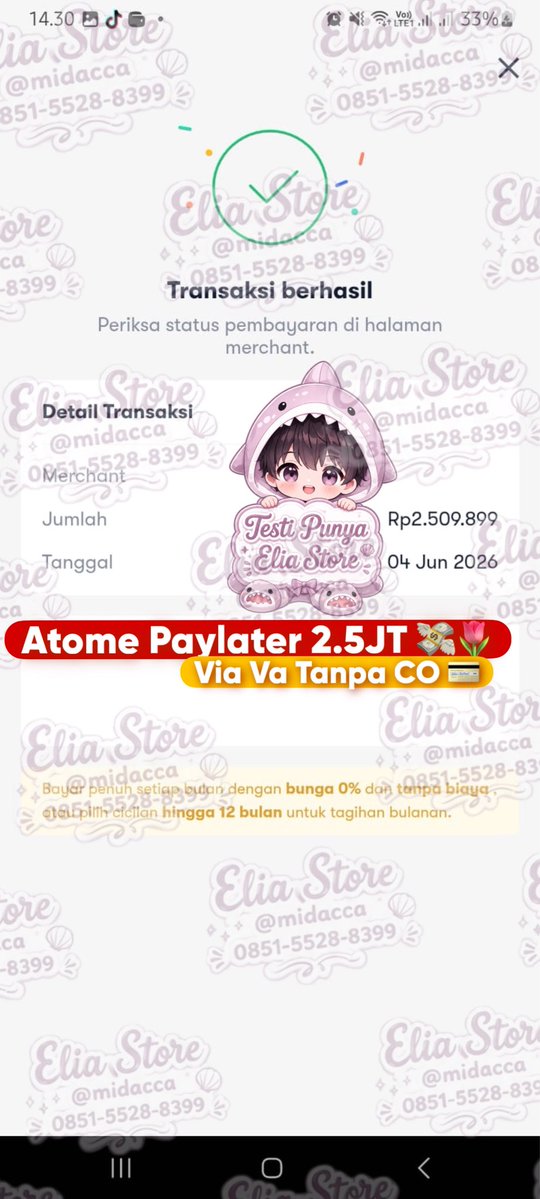 Leteheeseung's tweet photo. 🥹 Limit Kredivo, Indodana, Credinex, Atome, atau Yup Card / Paylater nganggur? Yuk gestun jadi dana tunai bersama Elia Store. ✨

✅ Banyak metode tersedia
⚡ Proses cepat 5–15 menit
💸 Bisa cair hingga puluhan juta

🤍 Trusted Since 2019
📌 9.700+ Testimoni
🕒 Standby 24/7 https://t.co/VG63SfDUf6