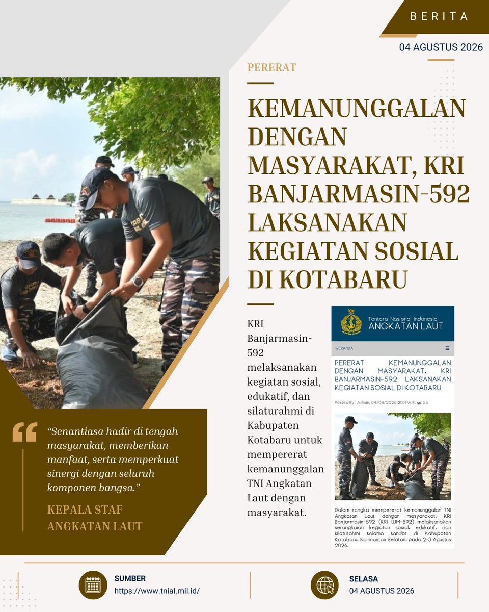 Bella_Julyaa's tweet photo. prajurit TNI tidak pandang bulu. Mereka berjalan ke pelosok desa, menembus rimba raya, melintasi sungai berarus deras, mendaki bukit curam.

Berbakti DiSeluruh Pelosok https://t.co/3MsEZ2quVq