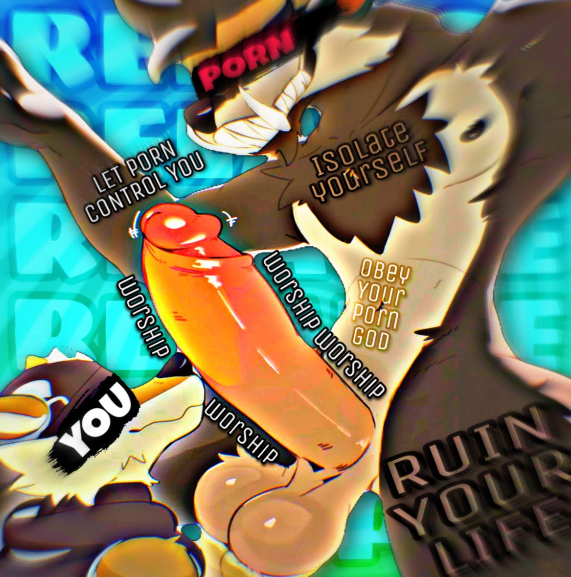 dongpumperpuppy's tweet photo. You though you could just STOP⁉️
Sorry GOONIE, porn addiction is for LIFE 🩷

Now get that hand on your PENIS‼️Jerk off to your own RELAPSE 😵‍💫 Who needs integrity 🤢 when you have PORN 🧩 https://t.co/Uv0OcDW5gT