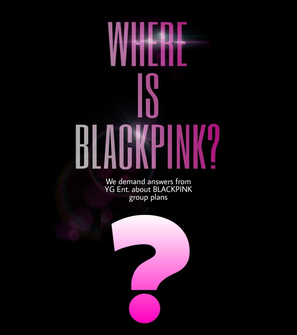 pinksview's tweet photo. WHERE IS @BLACKPINK?
BLINKS DEMAND ANSWERS. https://t.co/624xjeMOUL