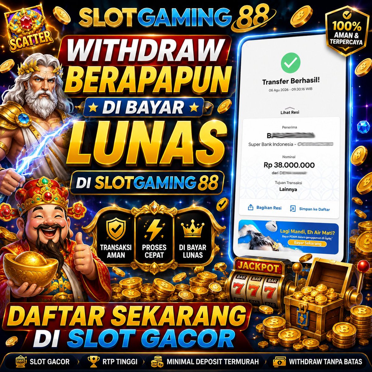 angin28158's tweet photo. BUKTI KEMENANGAN SLOTGAMING88 , DI BAYAR LUNAS WITHDRAW BERAPAPUN 🥰

https://t.co/Y7lLjawqxV
#SLOTGACOR #SLOTTERPERCAYA https://t.co/8vYAkCSBNZ