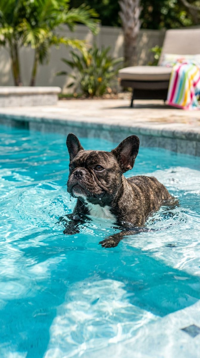 TheFrBulldogUS's tweet photo. swimming time🥰🥰 https://t.co/dg4PjhIhSg
