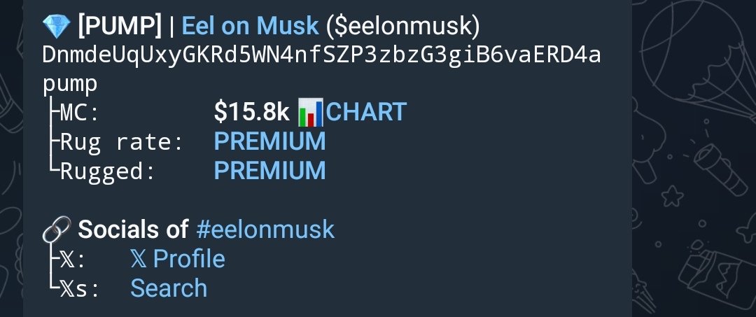 CoinAshy__'s tweet photo. $eelonmusk

DnmdeUqUxyGKRd5WN4nfSZP3zbzG3giB6vaERD4apump https://t.co/nRh5my2kRK