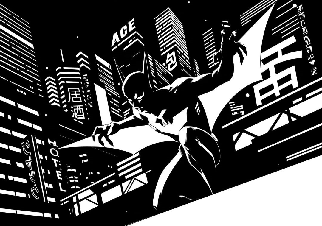 BThompson97041's tweet photo. The future of Gotham never backs down. 🦇

#batmanbeyond #dcart #digitalartwork #superheroart https://t.co/fZSF4MiJDU