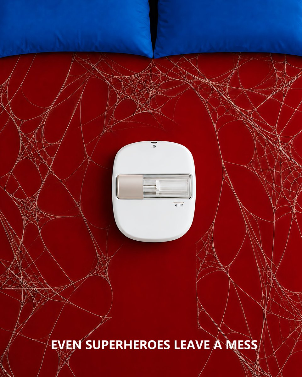 CREATULIZE's tweet photo. It seems even superheroes need to clean their beds.🕸️
Good thing cleanup is automatic. X1 helps clear away the mess and bring your bed back to clean—one pass at a time.
Who do you think stopped by? 👀
#creatulize #AutomaticBedCleaning #CleanBed #X1 #Superhero #spider #peter https://t.co/ymueYZk6xp