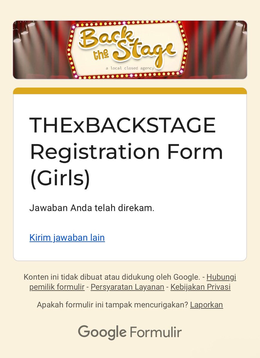 heilicia's tweet photo. @THExBACKSTAGE Wish me luck! 🍀 https://t.co/vfCpjmeUDa