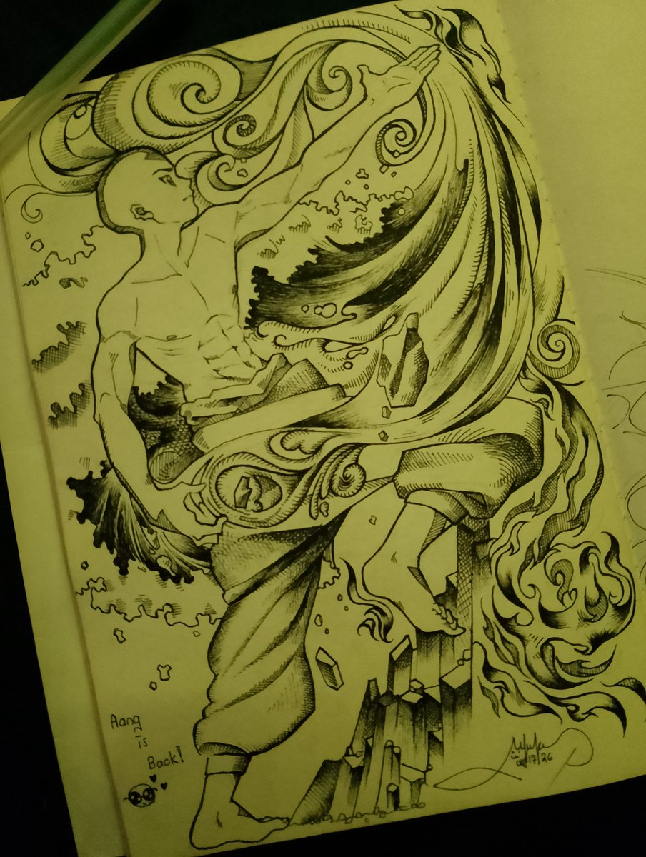 Cora0247's tweet photo. Aang drawing

#atla #AvatarAang #Aang #Avatar https://t.co/xCerCXyhgX
