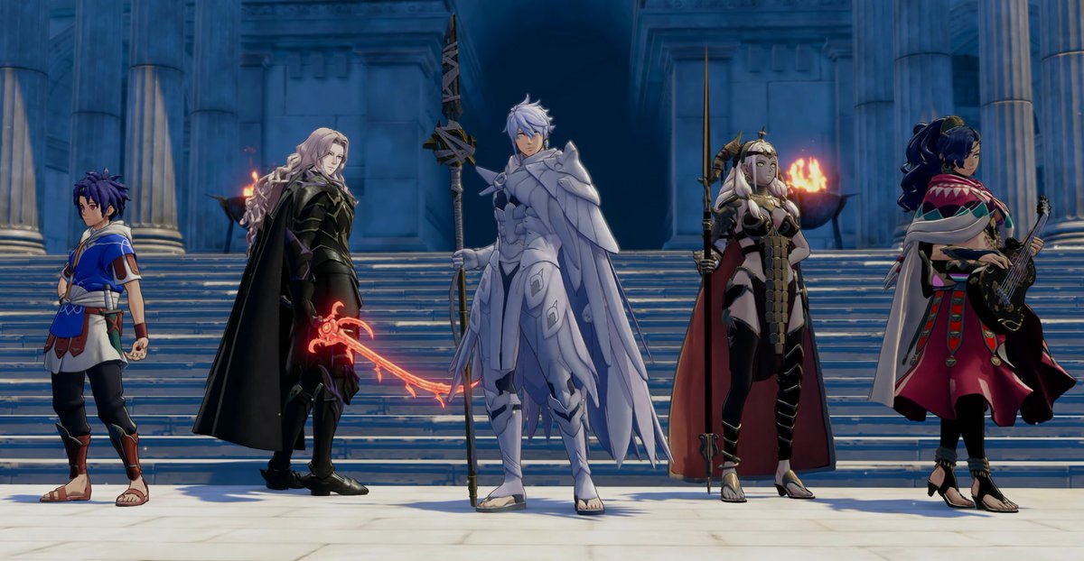 ValensEXP's tweet photo. Okay Fire Emblem gamers hear me out. With Fortune's Weave having combined paths you can play parallel...if youre like me and enjoy completely planning out runs beforehand (units, classes, items etc)...we get to do that x4...at once...with tons of new units/classes/gear...🤤🤤🤤🤤 https://t.co/YBIxAjndhH