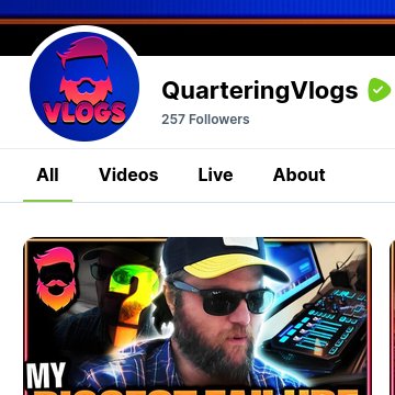QuarteringVlogs's tweet photo. We did it! Thanks to @Channel404News and everyone who followed, The True and Honest™ Quartering Vlogs channel has surpassed the other "TheQuarteringVlogs" rumble channel! Let's keep it up to show people which channel is real and which one is an imposter! https://t.co/wlkeBX9vGV