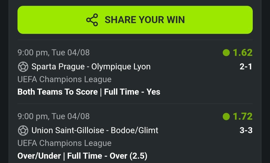 Gamescom3243j's tweet photo. @LoyalTipsters02 Follow me for small odds we won our odd 2 yesterday Congs https://t.co/JOW5BFstHv