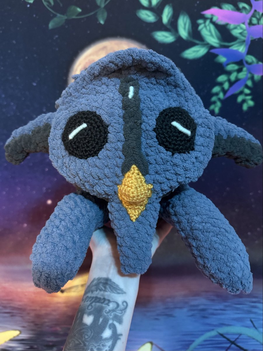 miki__vii's tweet photo. Day 7: Crochet Baby Lotus!
Made and attached her back legs and ears! 
Just a few more embroidered details and her antenna to do!
Thinking I might make her pupils slightly bigger. What do you think?
#Warframe #TennoCreate https://t.co/qcXjNuXluS