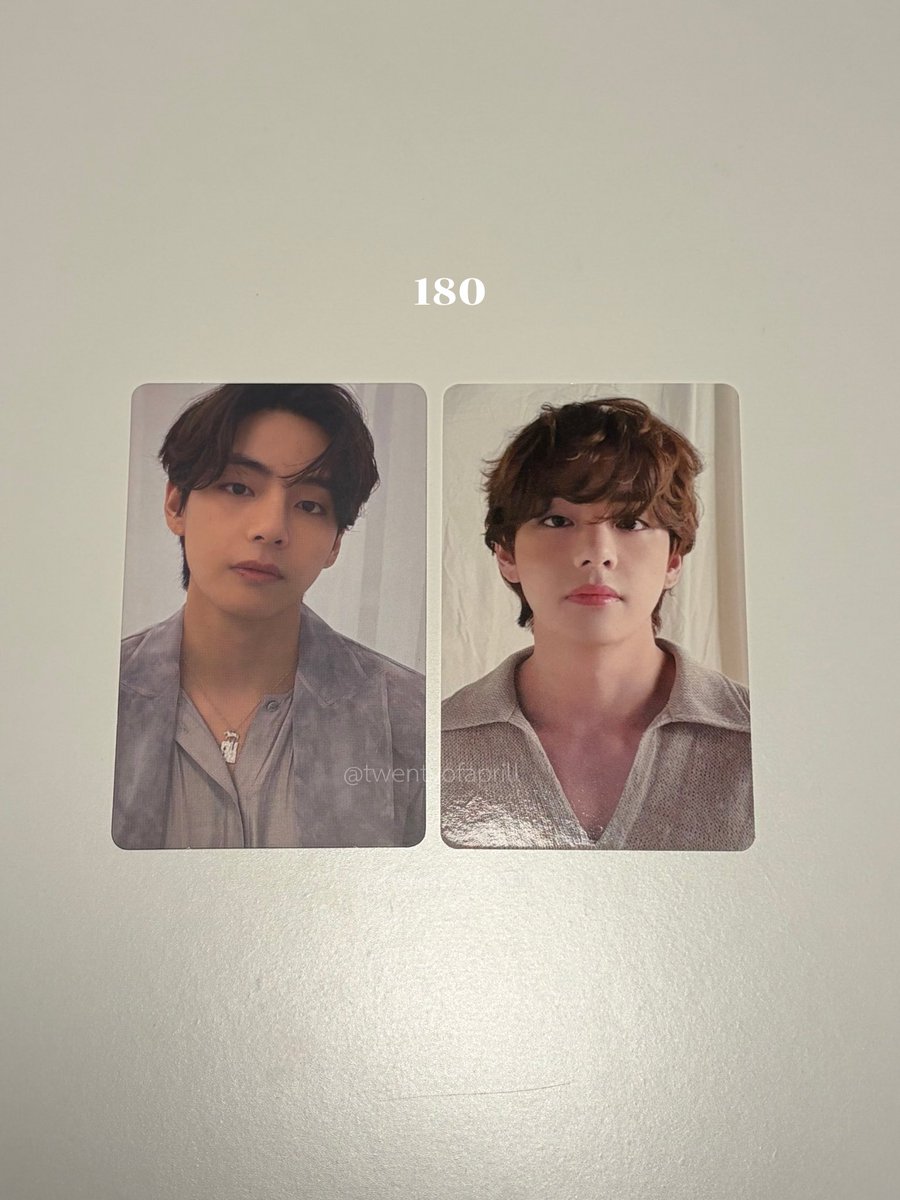 twentyofaprill's tweet photo. การ์ดแทฮยอง 2 ใบ 180 baht

📮shipping free | สนใจ dm or mt💌

#ตลาดนัดบังทัน #การ์ดบังทัน #การ์ดแทฮยอง #ปล่อยของสะสมบังทัน https://t.co/3YfLvcs68a