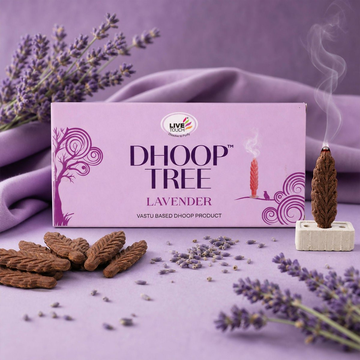 Livetouchgroup's tweet photo. 🌸 Let the Gentle Aroma of Lavender Refresh Your Soul. 💜

Experience the perfect blend of purity and luxury with LiveTouch Dhoop Tree – Lavender.

Customer care: 094264 68601 

#livetouchagarbatti #RAJKOT #Gujarat  #agarbattibusiness #agarbattionline #bestagarbatti  #dhooptree https://t.co/dXEb6Cdv8Z