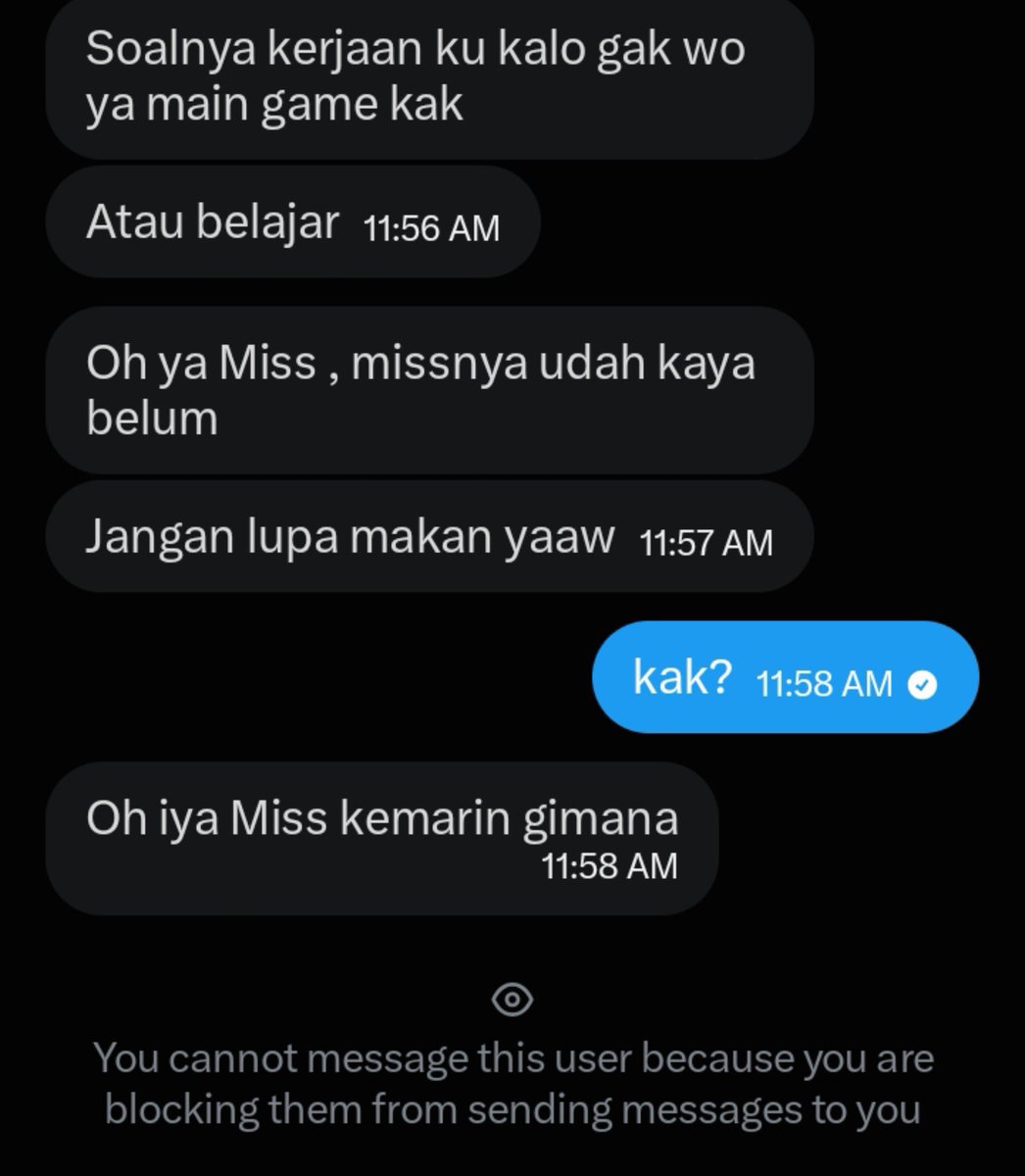 dommomyy_'s tweet photo. salah satu msub tolol,idiot, sokab banget najis.

buat para msub/slave gue, kalo kalian kaya gini otomatis gue block. https://t.co/wyvcEkySBH