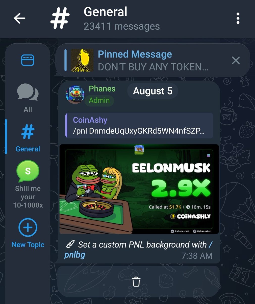CoinAshy__'s tweet photo. $eelonmusk 2x pump from my call

37X9arBcZcVYyx3dW2rfm9F7m2Zfo6MZue541uZwpump https://t.co/V65vtSQqqm