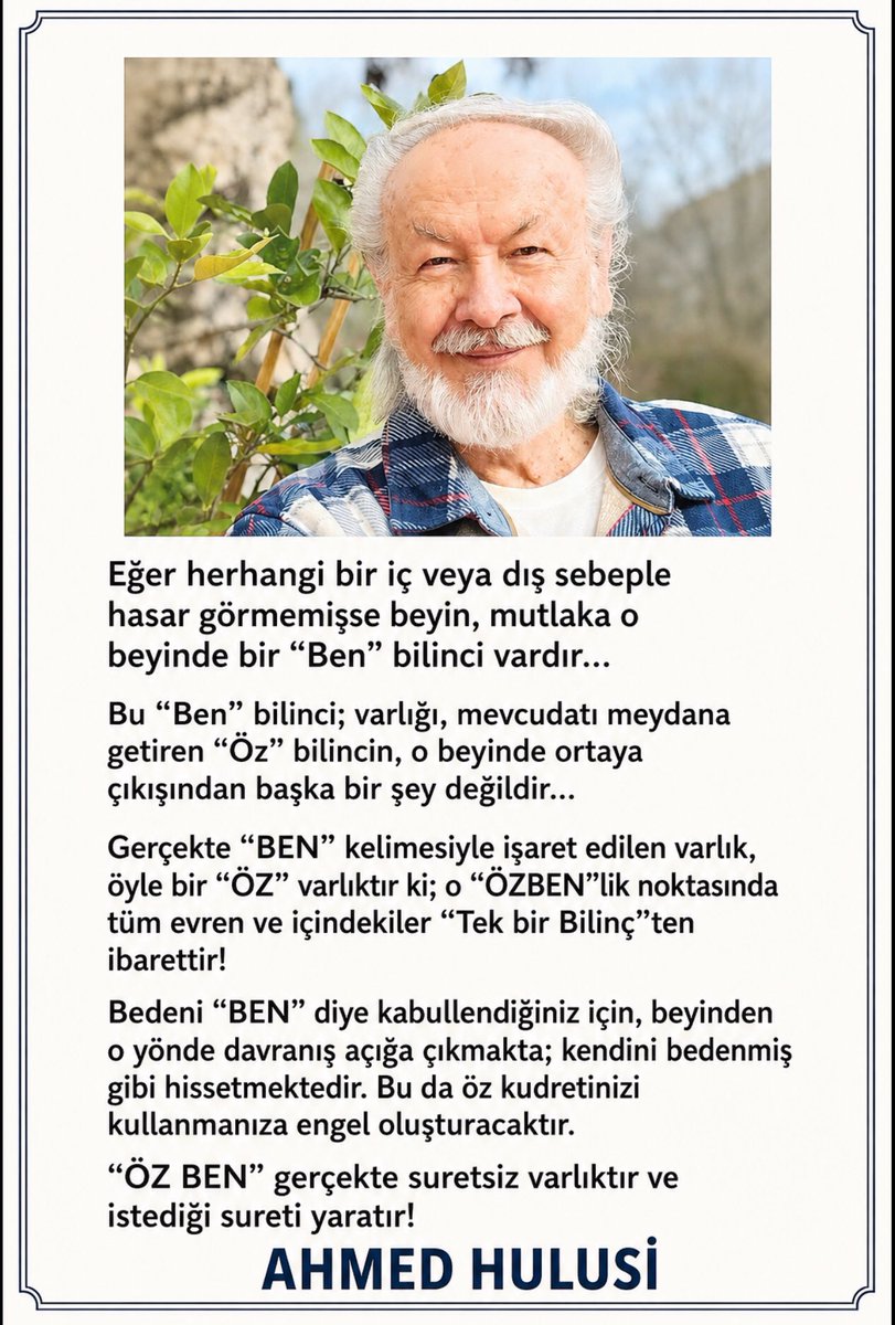 Ozde_Biriz's tweet photo. “ÖZ BEN” gerçekte suretsiz varlıktır ve istediği sureti yaratır! https://t.co/dGMOf0cqmE