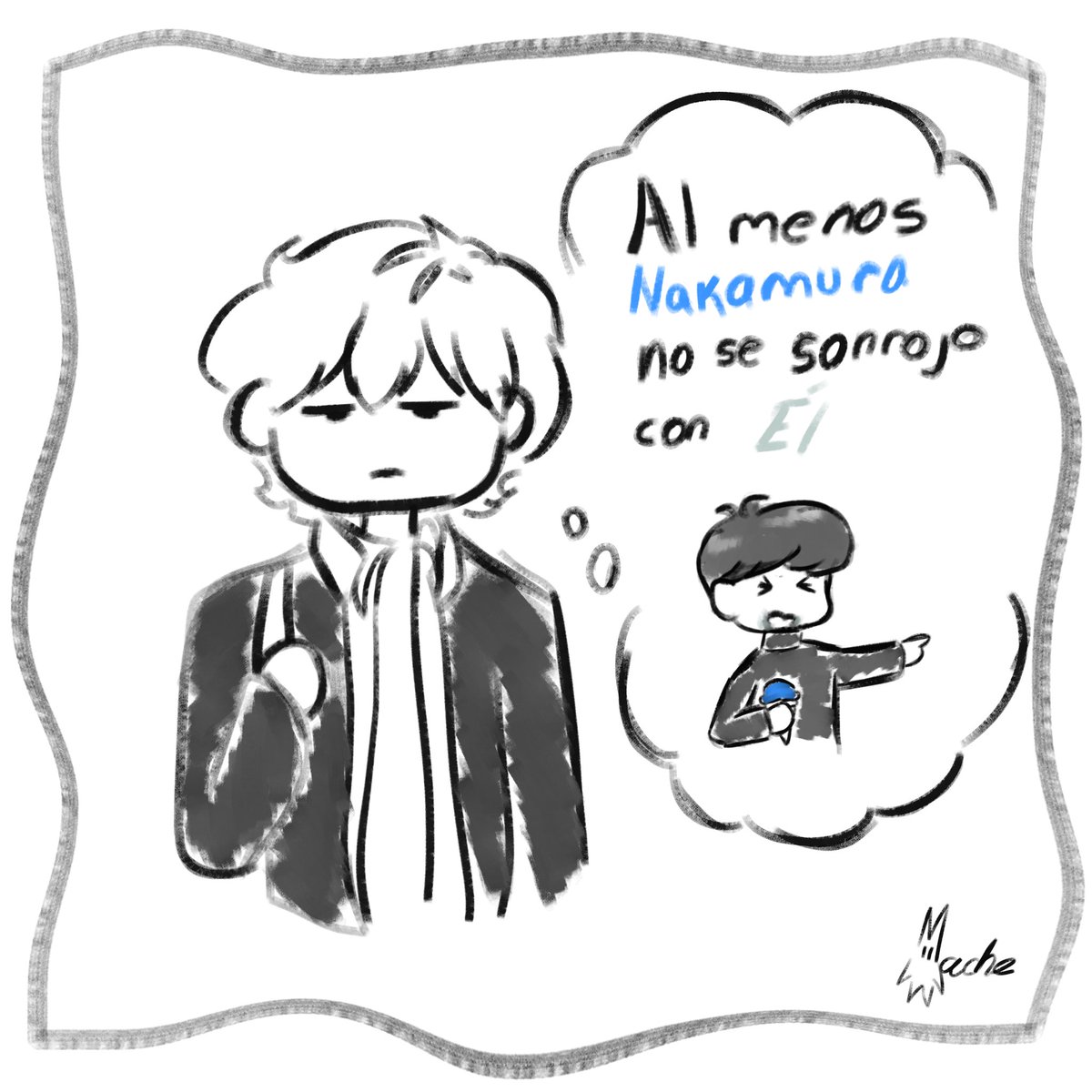 hx0_1k's tweet photo. La verdad no esperaba seguirle a la escena de celos de hirose pero basta es tan divertido entonces sigamos con comics de hirose celoso https://t.co/fX2Fm3eFv0