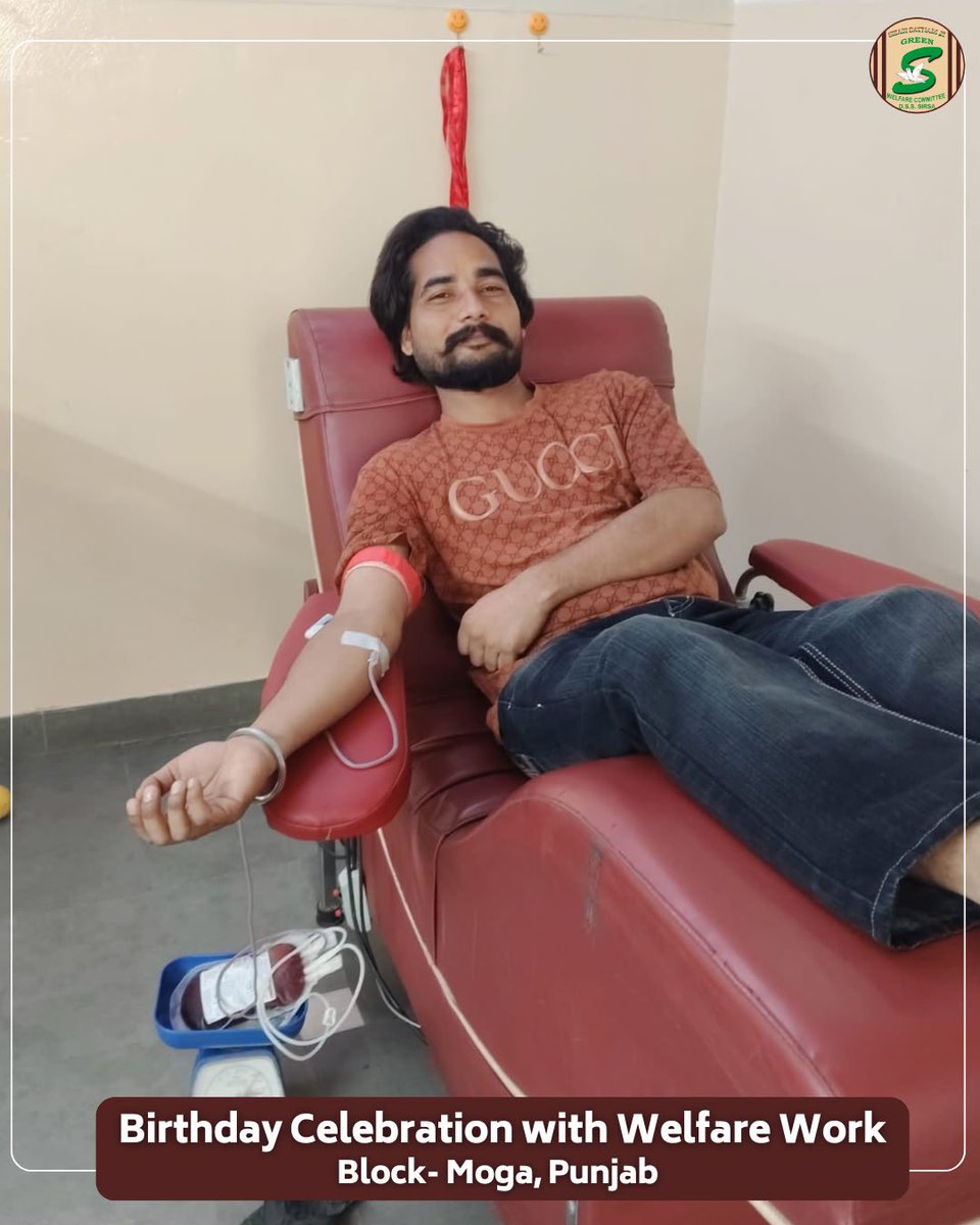 GreenSwelfares's tweet photo. A birthday becomes truly meaningful when its joy brings hope to others and gives something back to nature. 🎂
Inspired by the teachings of Saint Dr. Gurmeet Ram Rahim Singh Ji Insan, volunteers celebrated their birthdays through noble welfare activities—planting saplings for a greener future and donating blood to help save precious lives.

Let every birthday become an opportunity to spread happiness, protect nature and serve humanity. 

#BirthdayWithPurpose #BloodDonation #TreePlantation #PlantTrees