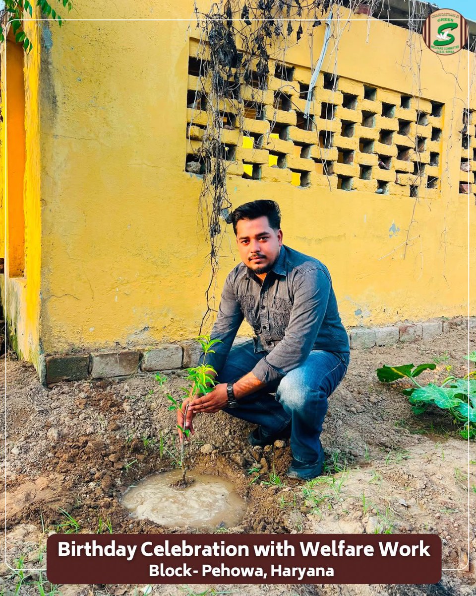 GreenSwelfares's tweet photo. A birthday becomes truly meaningful when its joy brings hope to others and gives something back to nature. 🎂
Inspired by the teachings of Saint Dr. Gurmeet Ram Rahim Singh Ji Insan, volunteers celebrated their birthdays through noble welfare activities—planting saplings for a greener future and donating blood to help save precious lives.

Let every birthday become an opportunity to spread happiness, protect nature and serve humanity. 

#BirthdayWithPurpose #BloodDonation #TreePlantation #PlantTrees