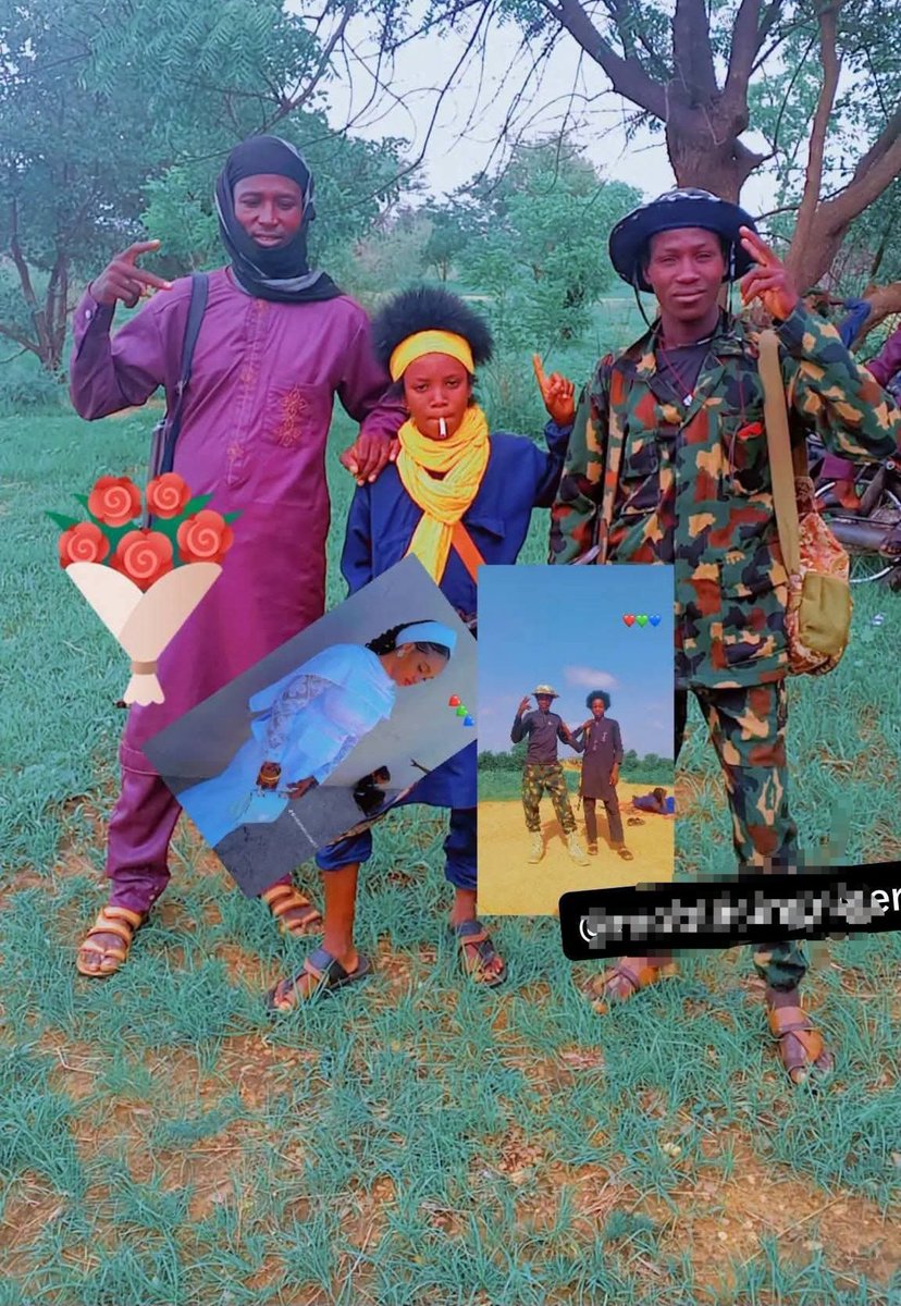Armylucifer001's tweet photo. This little boy is a bandit 🥷 deadlier than a king cobra.

He was among the terrorists who attacked a military base in Sokoto 🇳🇬 He has no mercy for his victims.

One thing is certain: him and his group shall meet their ends .
Nigerian 🇳🇬 soldiers are hunting them down. https://t.co/zFoqSQpyNQ