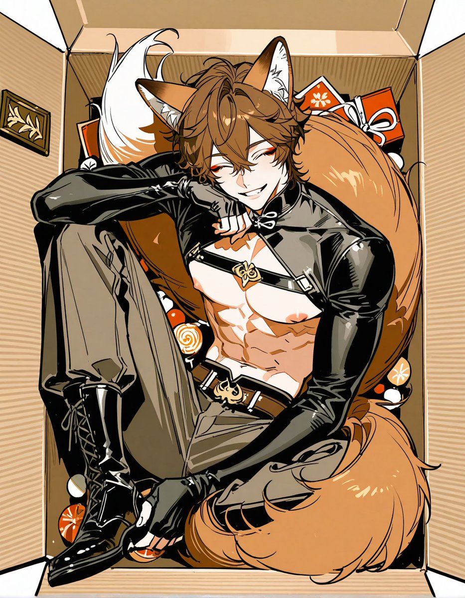 OshirukoBB's tweet photo. 🎁の日🦊 https://t.co/0ac2dxId6s