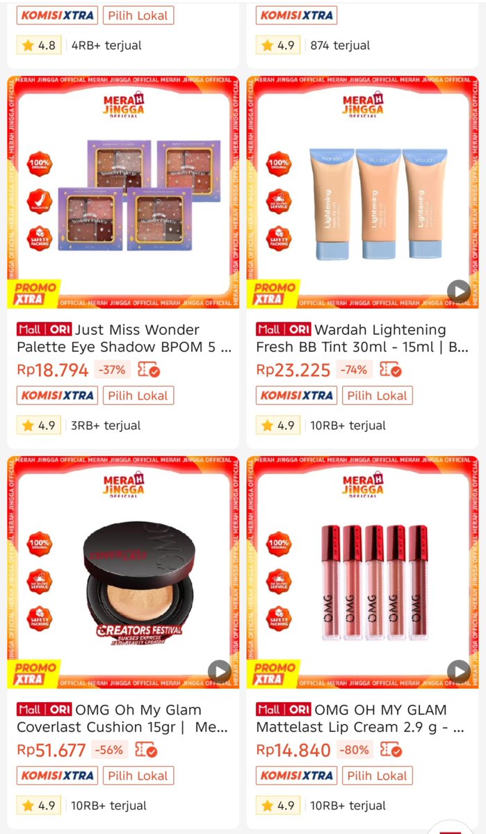 chreesunt's tweet photo. Mulai sekarang kalo belanja make up dan body care disini aja, soalnya murah 😭😭😭 https://t.co/xRcp6pB4RL