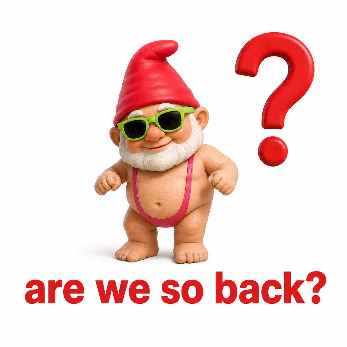 LILFCKINGNOME's tweet photo. It's a LIL FCKIN GNOME known as LFGGGGGG https://t.co/Tj0xLPyYYQ