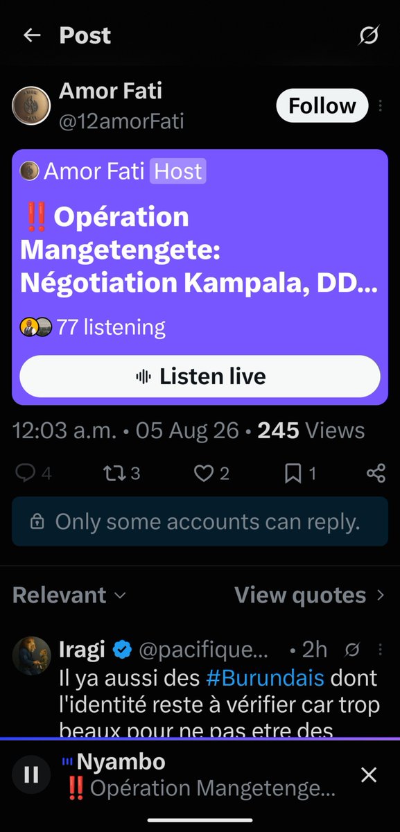 WilsonLixon's tweet photo. Aba DD bataye umutwe😂😂 utu duhungu twimukike dusumvya mbayahaga ububwa😔 can you imagine Ubu burofa, none ko muriko murwanira freedom of speech kuki mukora space mukugara comments, ba mureka abantu babahe ukuri mwa bihemu mwe.

Isi izobibukira ku buhemu bubi muriko mukorera abarundi.