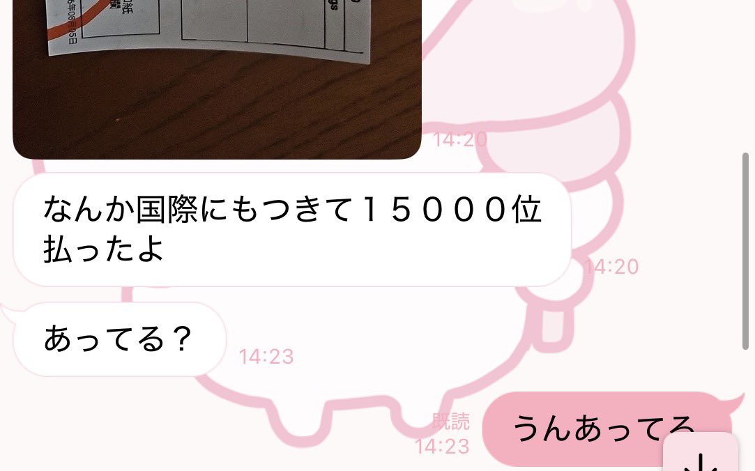 sweetcat_S2's tweet photo. @426CHU 私もこれで顔ない送料1.5の荷物怖すぎ https://t.co/AbJGgLwISA