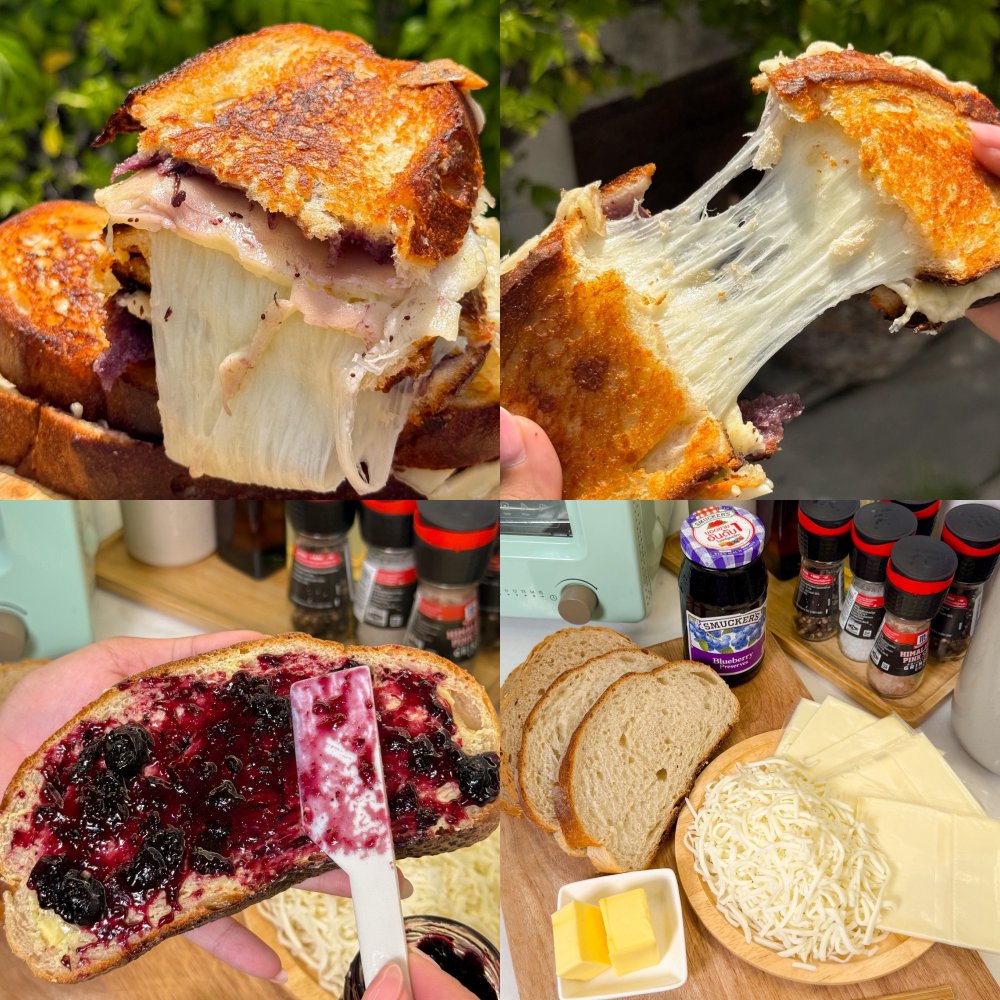 eathereth_'s tweet photo. #แจกสูตร “ซาวโดว์บลูเบอร์รีกริลล์ชีส” เมนูทำง่ายแต่อร่อยมาก!🫐🧀 เลื่อนหน้าฟีดไปทางไหนก็เจอเมนูนี้เห็นแล้วอดที่จะทำตามไม่ได้เลย แถมยังใช้วัตถุดิบน้อยอีกด้วยมีแค่ ซาวโดว์ ชีส บลูเบอร์รี และเนยเท่านั้น ไม่ต้องอบใช้แค่กระทะใบเดียวเลยเมนูนี้
#อีทเฮียร์ #อีทเเจ้าครัว #แจกสูตร #ซาวโดว์ https://t.co/DbhgyL3U8u