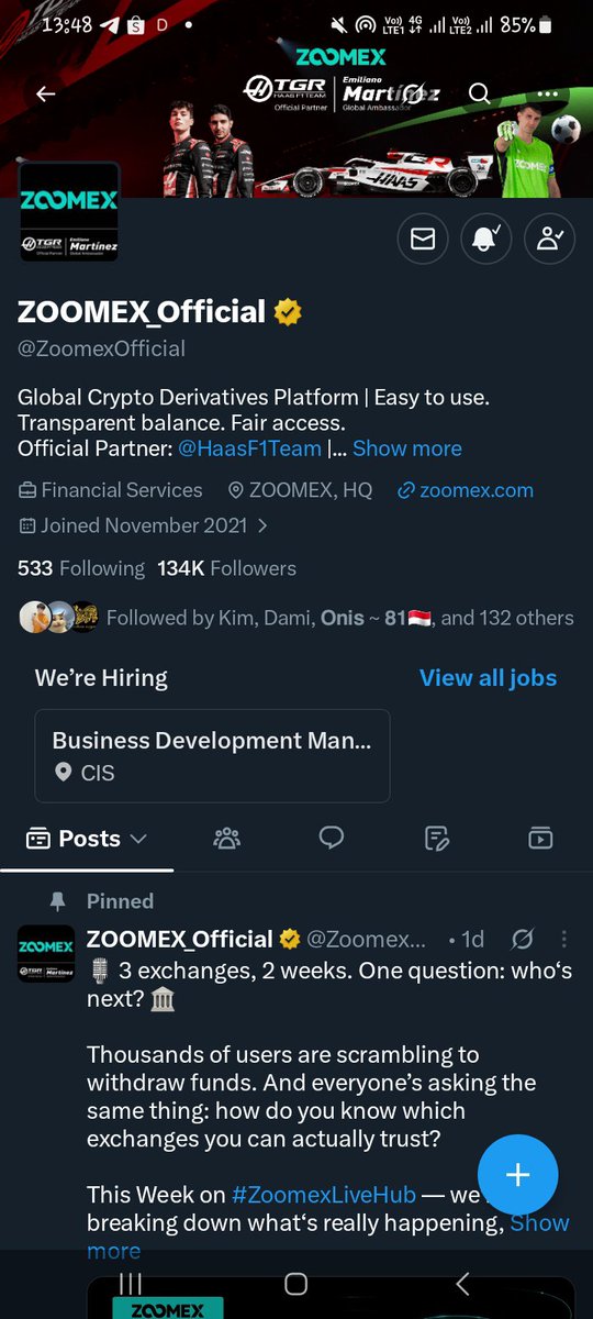 reonquiem's tweet photo. @ZoomexOfficial Done ✓

Zoomex 🆔 553998171

Yooo premium friends, don't miss this! Good luck to all of us 🙌🏻🍀
@zeewon8_ @oxmtt @nocilelyn 

Thanks, Zoomex! 💙 https://t.co/b250g0Zf9y