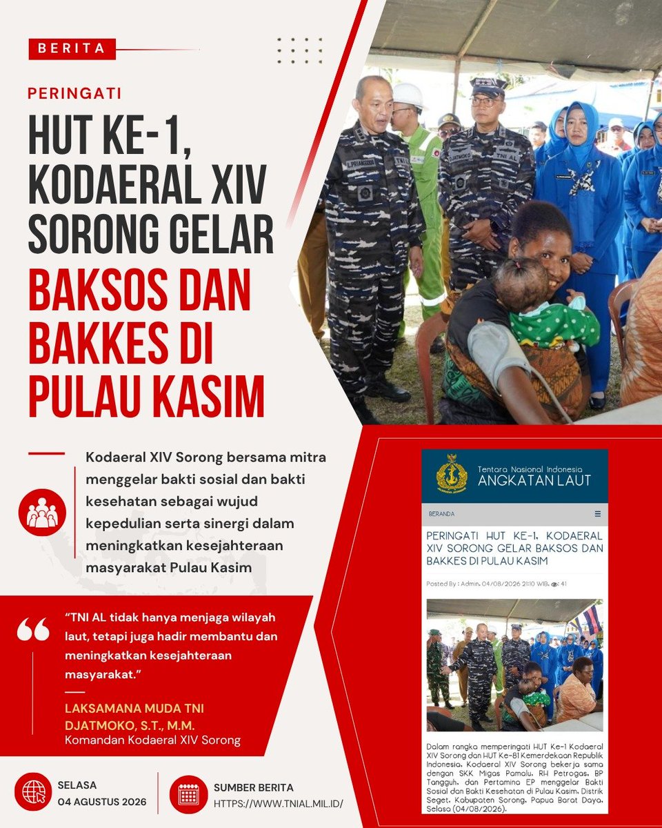 haniisa81's tweet photo. Di Nunukan, Kalimantan Utara, TNI bergotong royong dengan penduduk memperbaiki infrastruktur jalan dan sarana air bersih untuk hidup lebih layak.
Berbakti DiSeluruh Pelosok https://t.co/L8qXHvSnnH