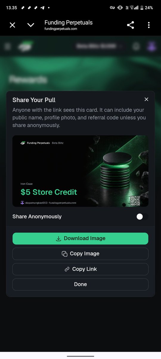 jake171201's tweet photo. free balance.

I got $6 for free, can withdraw when they finish beta mode

-log https://t.co/RD96DohFtf
-enter code jake171201
-connect with google/email.
-claim lottery box

You can also join the competition!!

not so sir @FundingPerps ? https://t.co/zlHqmTQpyX