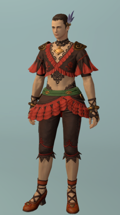 moonmin_03's tweet photo. appreciate how XIV gave the men the female set for once but unironically the actual XI male dancer set is so much cooler https://t.co/cc21bTV45D