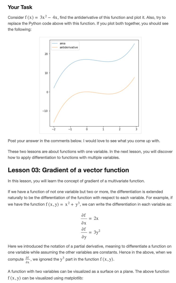 gp_pulipaka's tweet photo. Calculus for #MachineLearning: A Mini Course! #BigData #Analytics #DataScience #AI #IoT #IIoT #PyTorch #Python #RStats #TensorFlow #Java #JavaScript #ReactJS #CloudComputing #Serverless #DataScientist #Linux #Mathematics #Programming #Coding #100DaysofCode
https://t.co/NbSgp7625h