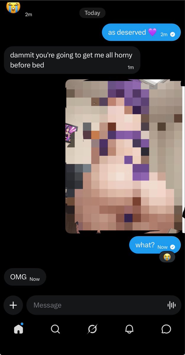 Vanillacatxc's tweet photo. Goodnight finbeta 🤭🔒
He decided to be a little bratty and test me, so I showed him a few pics before bed then l*cked him in kidslox 💜 #censor https://t.co/MJpx4ewLLX