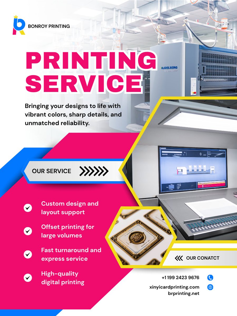 BonroyP's tweet photo. Driven by Quality. Inspired by Trust. Built for the Future.

At Bonroy Printing, we believe that every printed product carries our commitment to quality, responsibility, and customer success.

#PrintingFactory #CustomPrinting #SustainablePrinting #EcoFriendlyPrinting #FSC https://t.co/MhEPFpYman