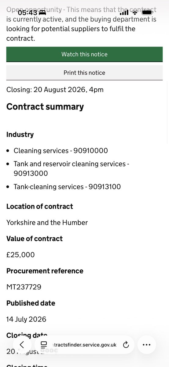DHKRULLAH's tweet photo. 🚨 DID YOU KNOW? 

If you own a business in the UK or you’re thinking of starting one, you could win contracts from the UK Government and public sector organisations.

The contracts finder website lets you search for:
✅ Government contract opportunities
✅ Local council contracts
✅ NHS and public sector tenders
✅ Future procurement opportunities
✅ Previously awarded contracts (to see who wins and how much)

The best part? It’s completely FREE to use. You can search without an account, and creating one lets you save searches and receive email alerts for new opportunities.

This is a great resource for businesses offering services such as: cleaning, catering, construction, healthcare (tender writing) and many more 

Many people in our community don’t realise these opportunities are publicly advertised.

Check it out here: https://t.co/zCYXb7OtaV

Share this with another Nigerian entrepreneur in the UK, you never know whose next big contract it could lead to 🇳🇬🤝🇬🇧

If you need any more information or support writing tender for any of these contracts, DM let’s plug you. 

SKthePlug🔌