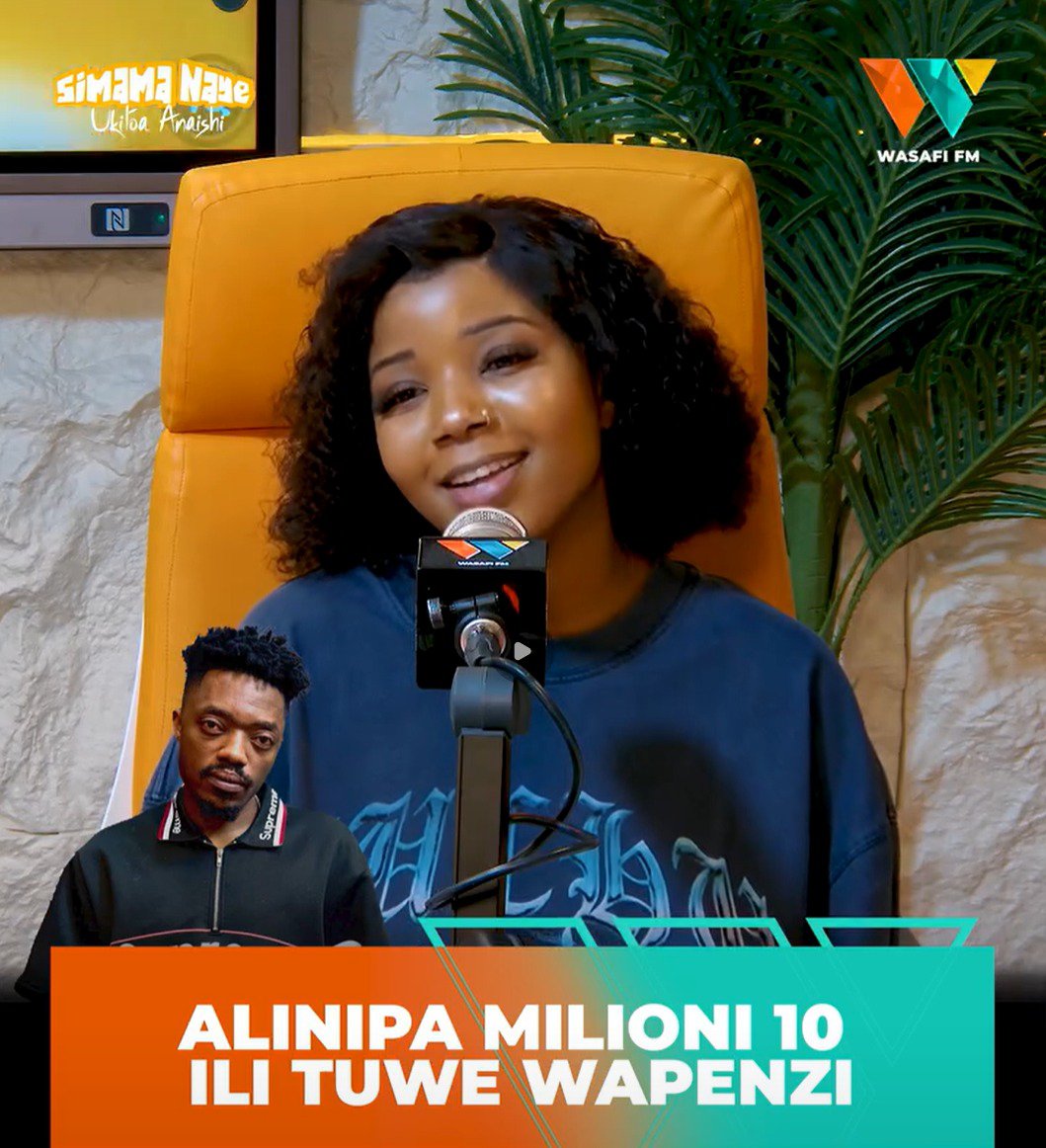 Sirajitz1's tweet photo. Fay Momo 🗣️                                                                                                                                                                                                                

"Mr. Mwanya alinilipa Mil. 10 ili tuwe wapenzi kwa sababu kuna pambano walikua wakilipromote yeye na baba angela "

---------------------

Usanii unahitaji investment aiseee, sa 10M for what?
